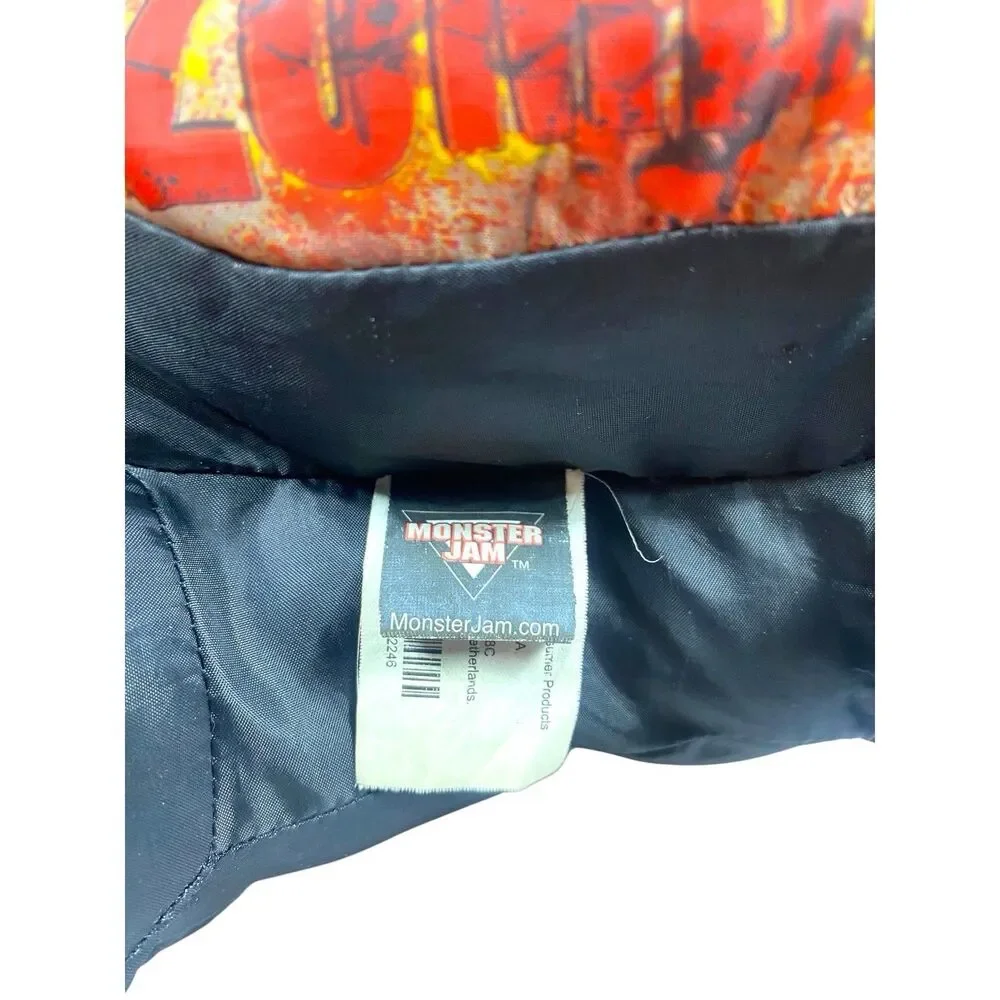 Signed Monster Jam ZOMBIE Plush Truck Pillow Pal Monster Truck 14” Stuffed Toy